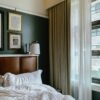 Luxury hotel bed