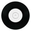 Black and white vinyl record