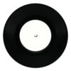 Black vinyl record