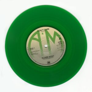 Vinyl with green label