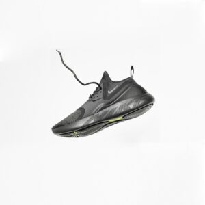 Grey running shoe